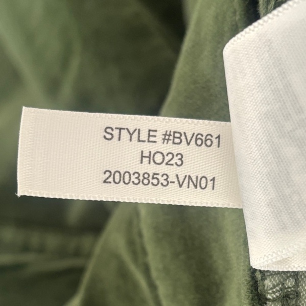 J. Crew Full-length slim wide-leg pant in Stretch Velvet 29 Green - Picture 11 of 11